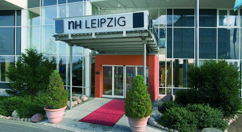 Nh Leipzig Messe Hotell Exteriör bild